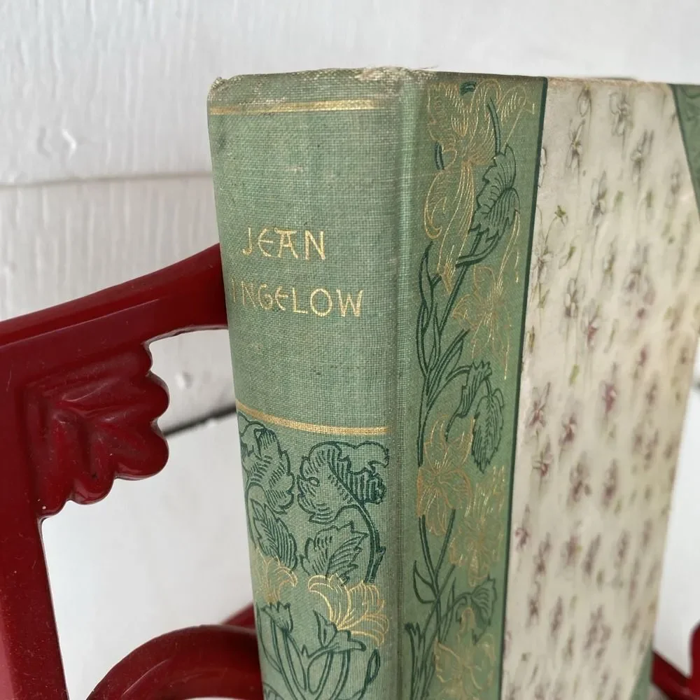 The Poetical Works Of Jean Ingelow 1894 1863 19th Century English Poetry Floral